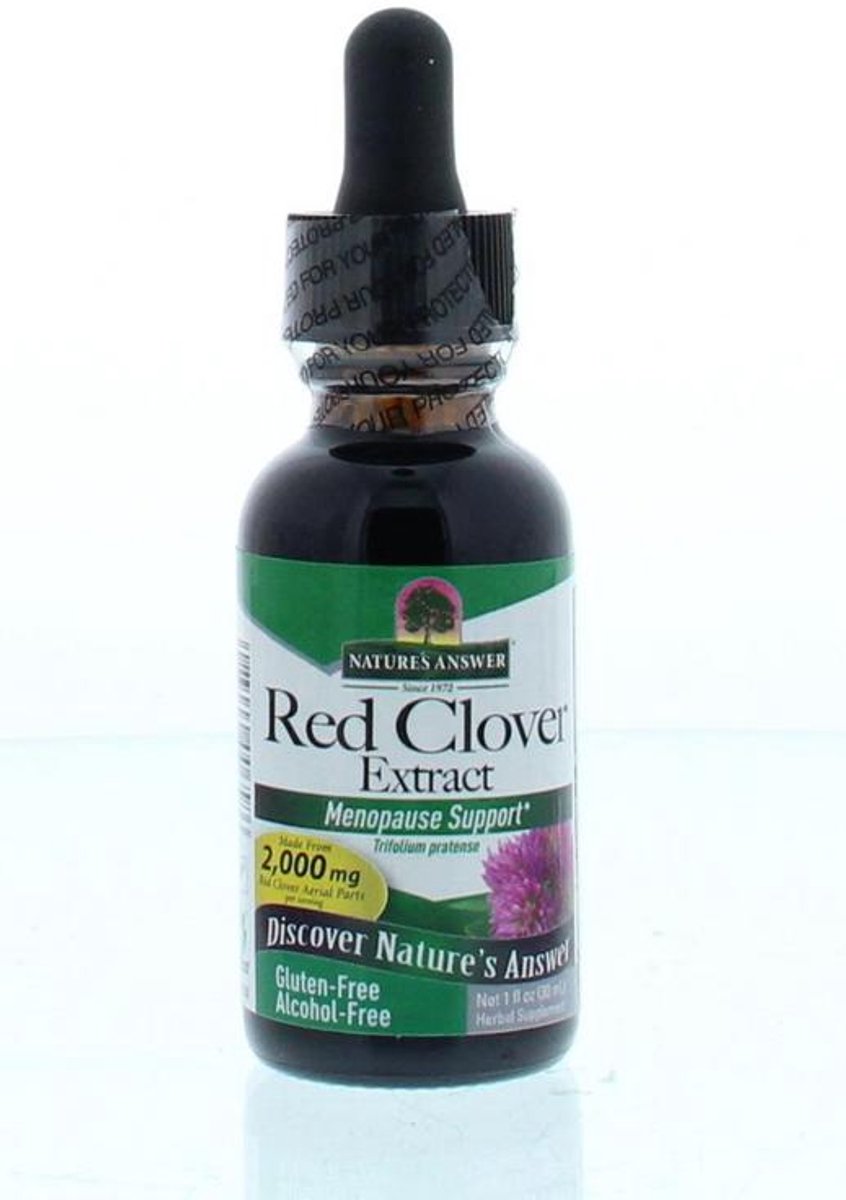 Natures Answer Rode klaver extract alcoholvrij 30 Milliliter