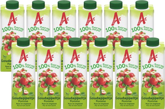 Appelsientje - Goudappeltje - Sap - Appelsap- 12 x 0,3l
