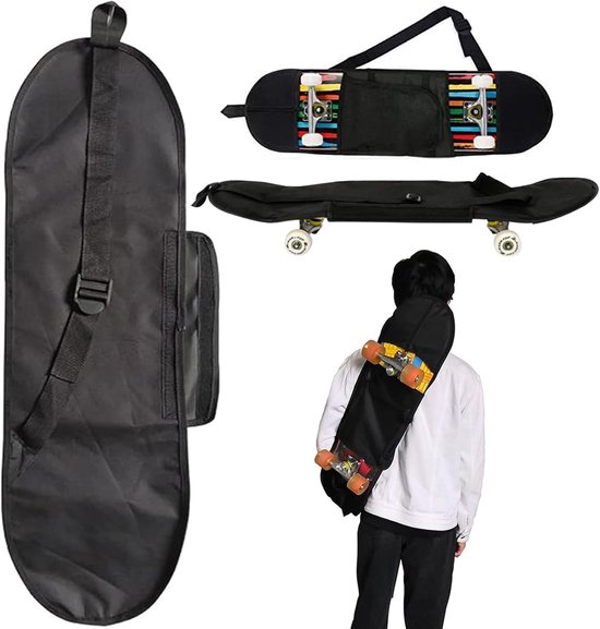 Longboard Bag - Waterproof Longboard Carry Bag - Skateboard Bag Geschikt voor Skateboards Onder 31.4 Inch van Merkloos	 — afbeelding 2