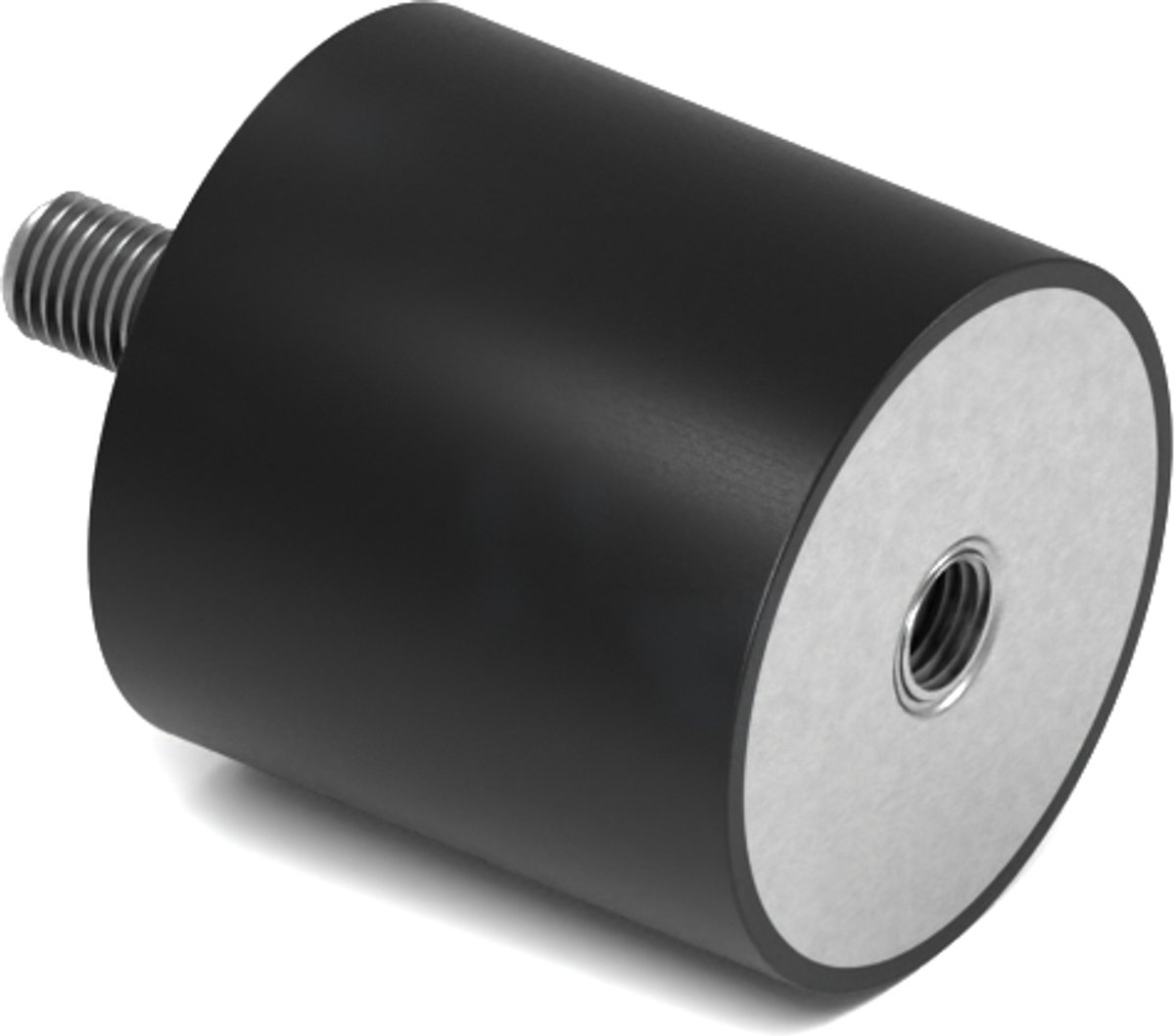 Rubbermagazijn - Trillingsdemper Type B 50x50mm - M10 - Set 10 stuks