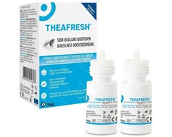 Theafresh oogdruppels - 2x 10ml - Conserveermiddelvrij - Hydraterend - oogverzorging