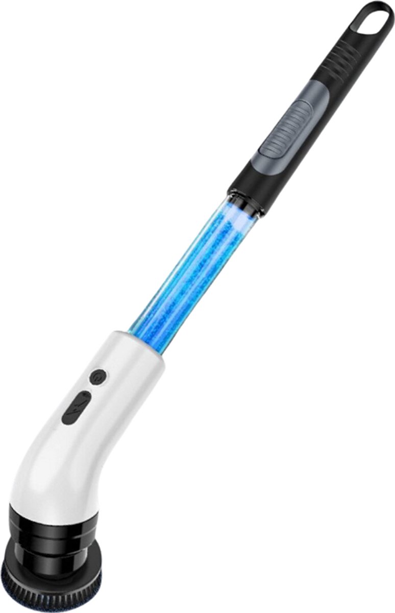 Purgato - Elektrische Schoonmaakborstel met Waterreservoir - Schrobber - 1500 mAh - 9 Opzetstukken