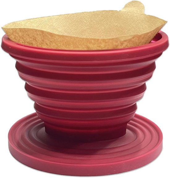 OUYLAF Herbruikbare Koffiedripper – Opvouwbaar & Duurzaam