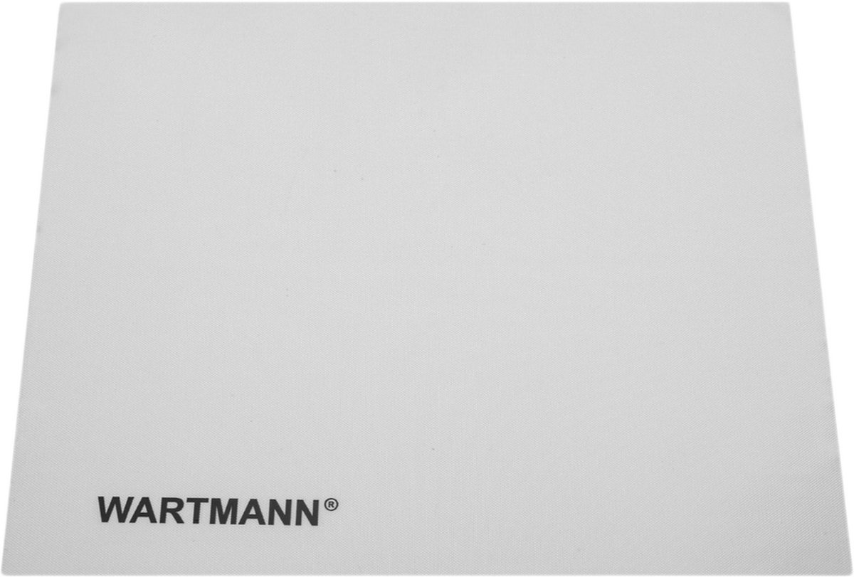 Wartmann Siliconen Bakmat - 2 Stuks - 40 x 40 cm - BPA-vrij - Deegmat - Hittebestendig tot 260 °C - Vaatwasserbestendig - Duurzaam - Herbruikbaar - Voor Voedseldroger en Oven