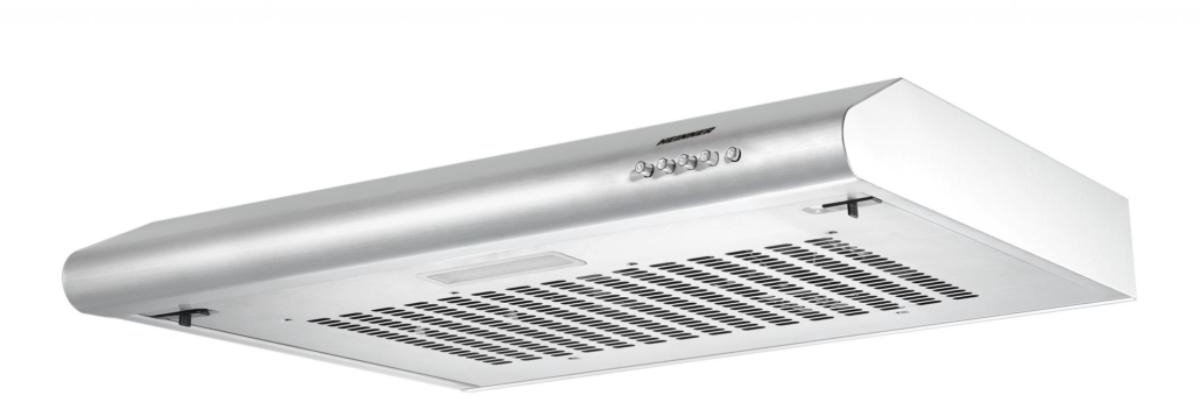 Heinner CH-201SS Onderbouw Afzuigkap 60 cm – 209,7 m³/u – 3 Standen – LED-verlichting – Aluminium Vetfilter – Recirculatie – 5 Jaar Garantie – Zilver