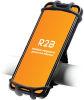 R2B Telefoonhouder Fiets Elastisch - Gsm Houder Fiets - Fietshouder - Fiets Telefoonhouder - Smartphone Houder Fiets - Fiets Accessoires - Phone Holder Bike