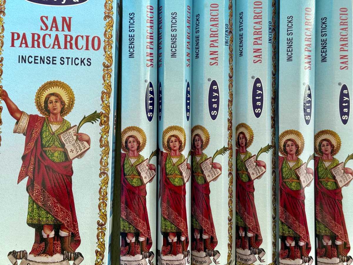 Satya wierook Satya San Parcarcio 20 incense sticks X 6 packets bruine
