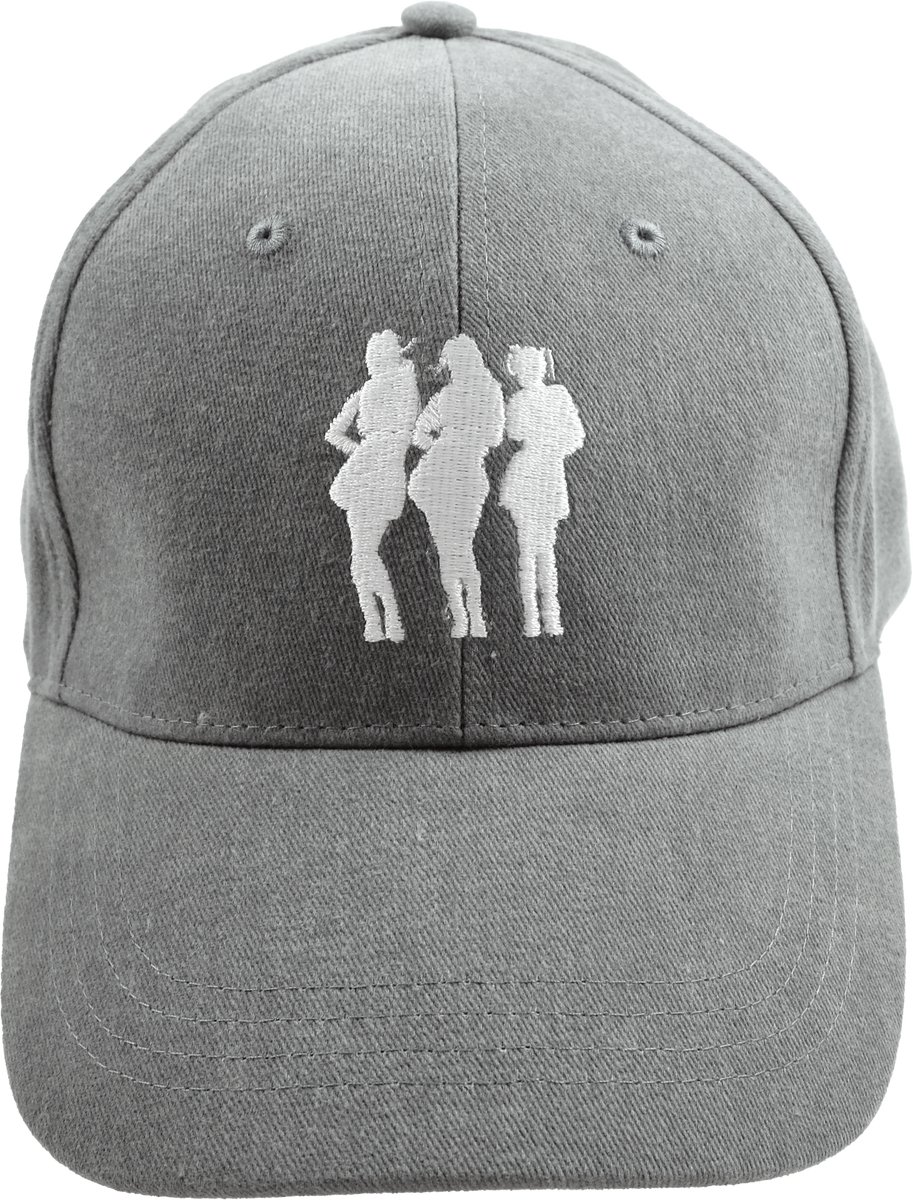 K3 Originals - Verkleedhoofddeksel - K3 Originals Pet - Vintage washed grijs - Verstelbare Unisex Cap