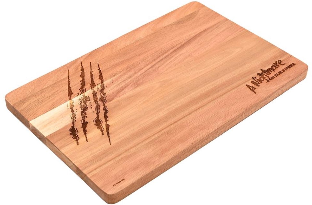 A NIGHTMARE ON ELM STREET - Slash - Wood Serving Board - Snijplank - Serveerplank