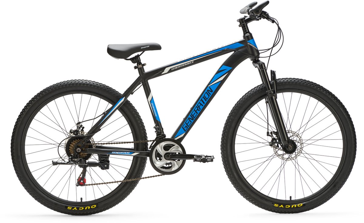 Generation Mountainbike 26 inch Blauw/Zwart