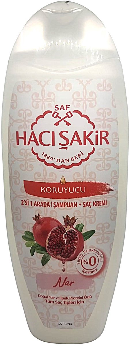 Romana Products - Haci Sakir Shampoo 500ml - Verzorgende Haarreiniging - Granaatappel
