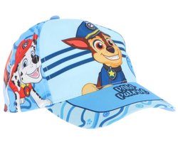 Paw Patrol Kinderpet 52-54 cm – Chase & Marshall – Blauw – Verstelbaar – Voor jongens & meisjes (3-9jaar)