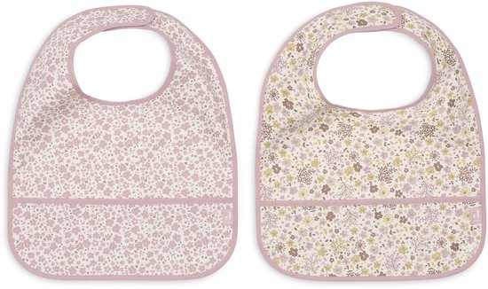 Jollein Slabbetjes Waterproof - 2 Stuks - 30 cm - Flower Fairies van Merkloos — afbeelding 2