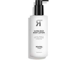 Revitaltrax ® Ultra Rich Body Lotion - Shea Butter - Kokosolie - Jojoba Olie - Hyaluronzuur - Beschermend - Hydraterend - Droge Huid - Alle Huidtypen - Voor Vrouwen en Mannen