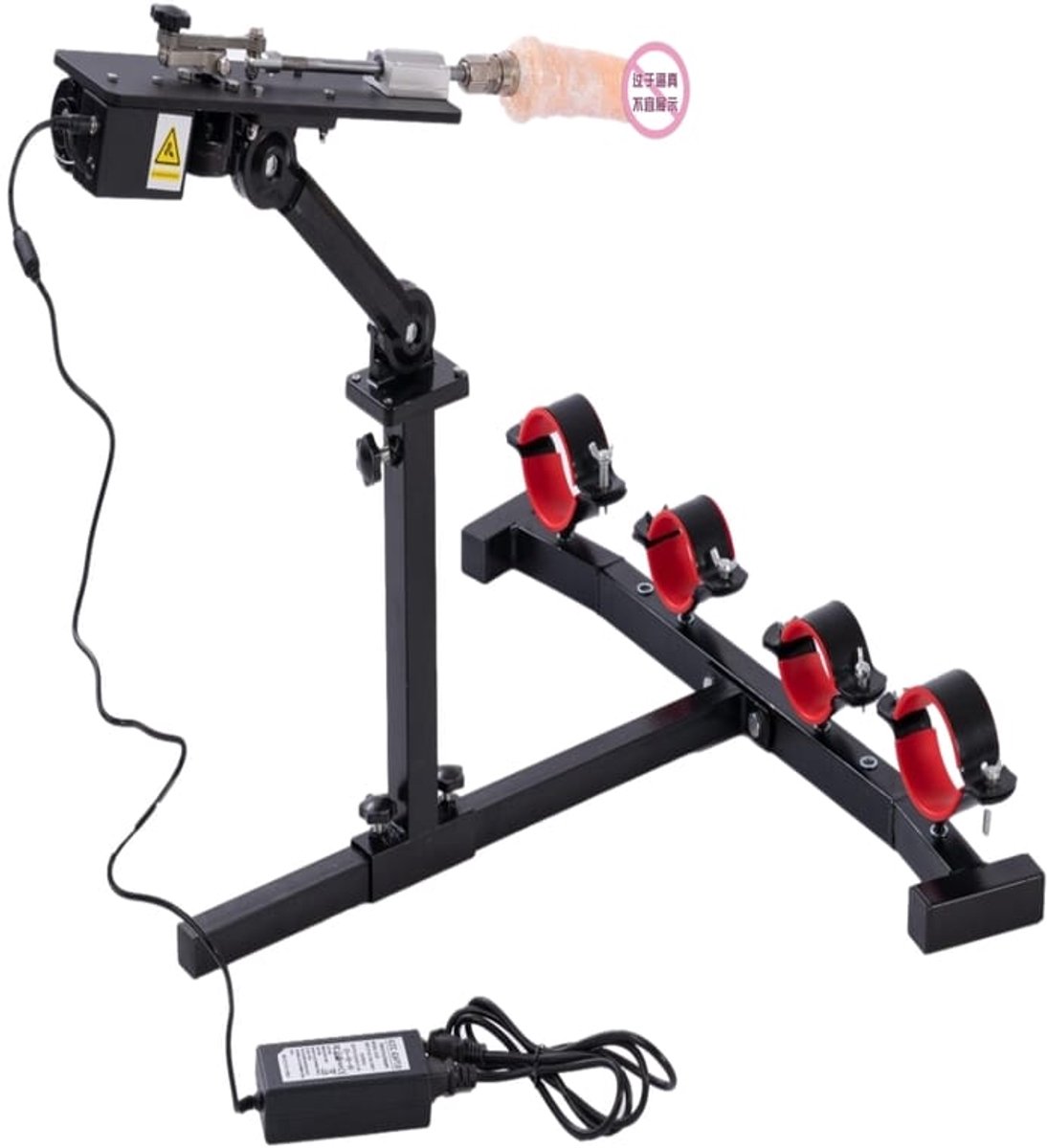 PleazureX - Schandblok pols enkels - Sexmachine - BDSM - Bondage meubel - Krachtige penetratie - Kinky - Genot - Intieme ervaring
