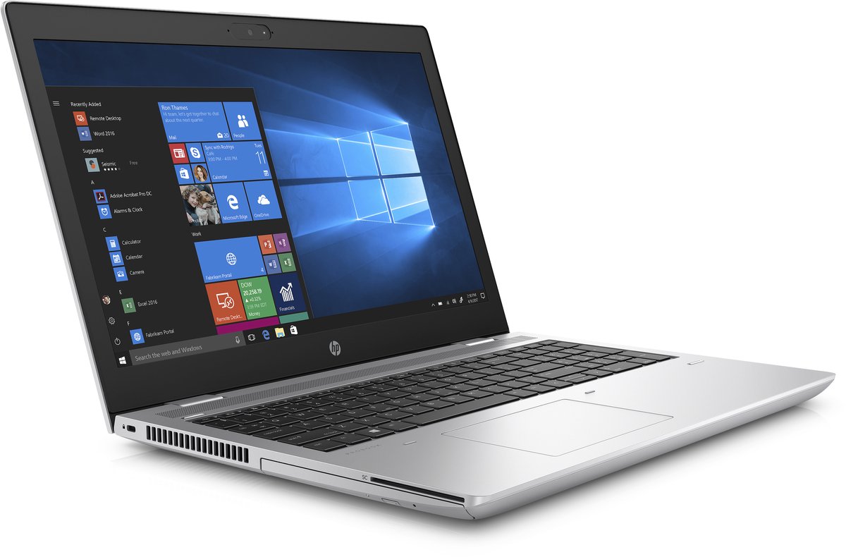 HP ProBook 650 G4 Intel® Core™ i5 i5-8250U Laptop 39,6 cm (15.6") Full HD 8 GB DDR4-SDRAM 256 GB SSD Wi-Fi 5 (802.11ac) Windows 10 Pro Zilver thumbnail 8