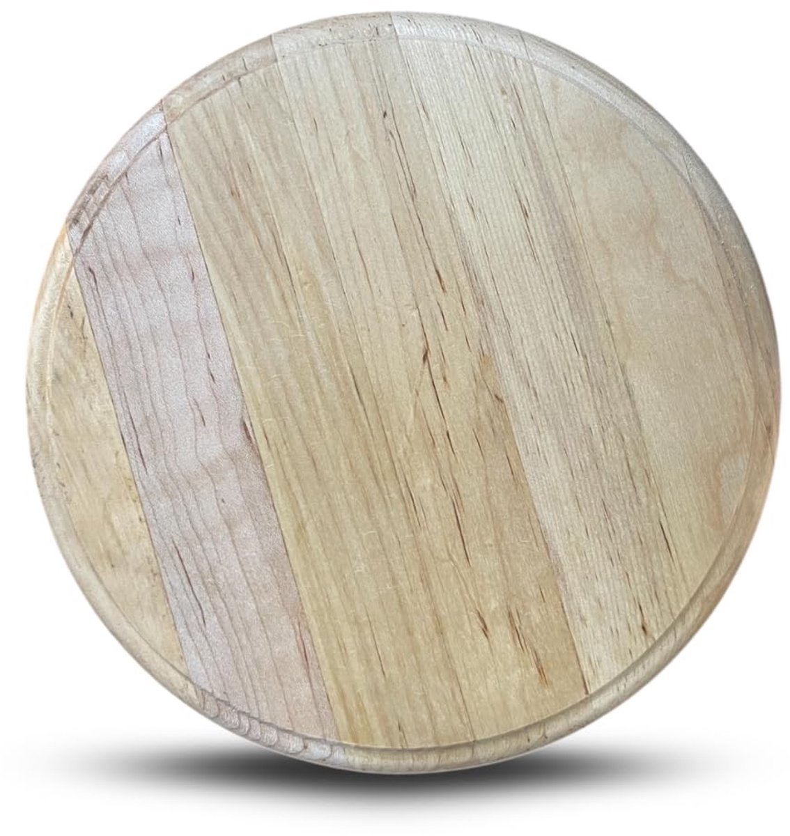 Ronde snijplank - hoogwaardig hout - 23 cm - duurzaam