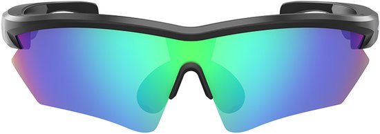 Sportbril -MFT Muziek – Bluetooth Bril met Ingebouwde Muziek – Voor Hardlopen, Fietsen, Padel & Ski – UV-Bescherming