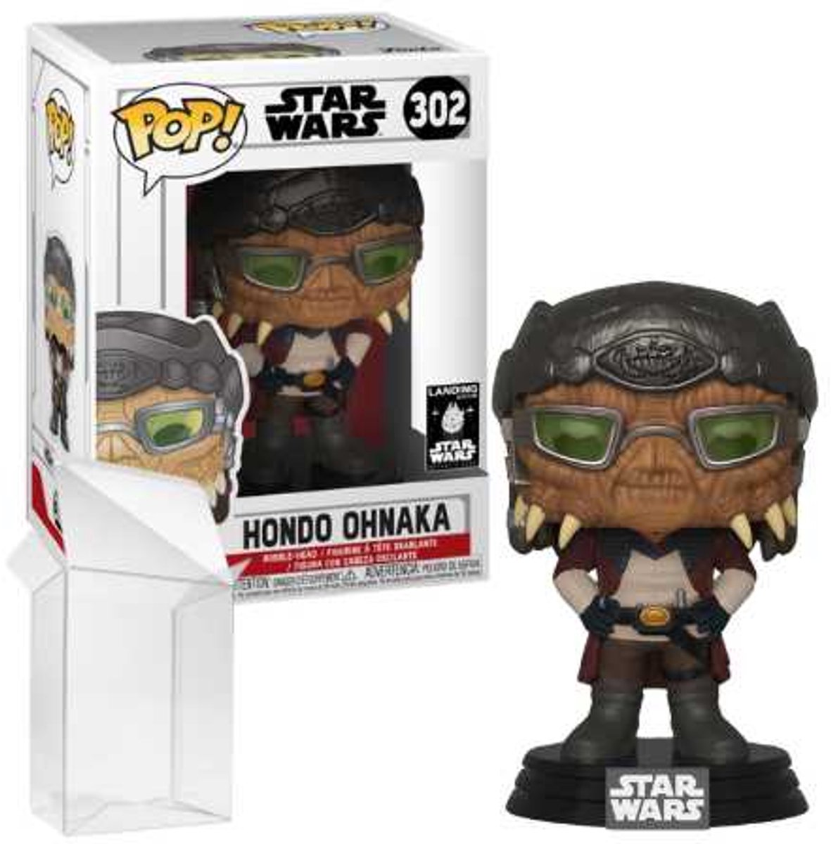 Funko Pop! Star Wars - Hondo Ohnaka #302 Galaxy Edge 2019 Exclusive