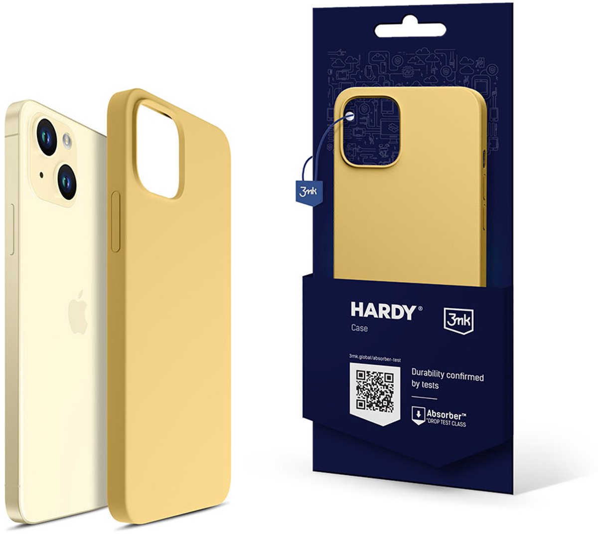 3Mk Hardy Silicone Magcase Voor Iphone 15 Hoesje Magnetische Weerstand