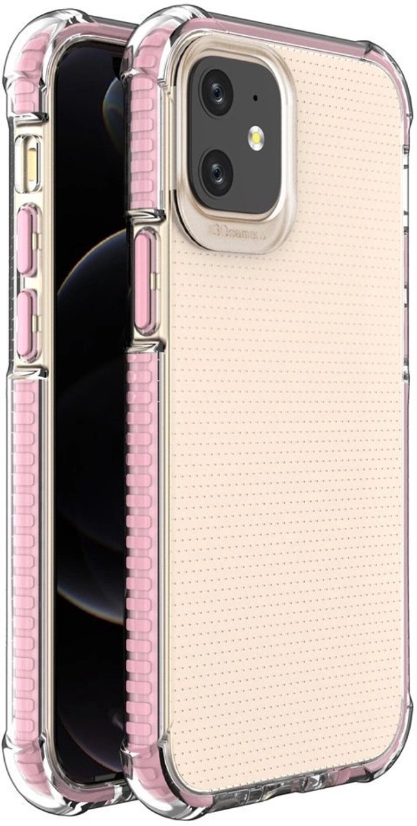 Hurtel Spring Armor Armor Hoesje Voor Iphone 12 Mini Gel Met Frame