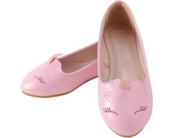 Joya Kids® Unicorn Ballerina Schoenen Meisje | Roze Kinderschoenen met Eenhoorn | Zomer Schoentjes Meisjes | Prinses Schoenen | Voor Kinderen van 5-10 jaar | Maat 31