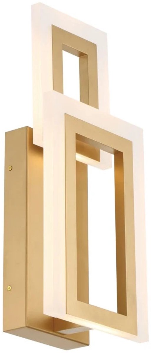 Eurofase LED Wandlamp Inizio | 20W 3000K 930 | Brushed Gold