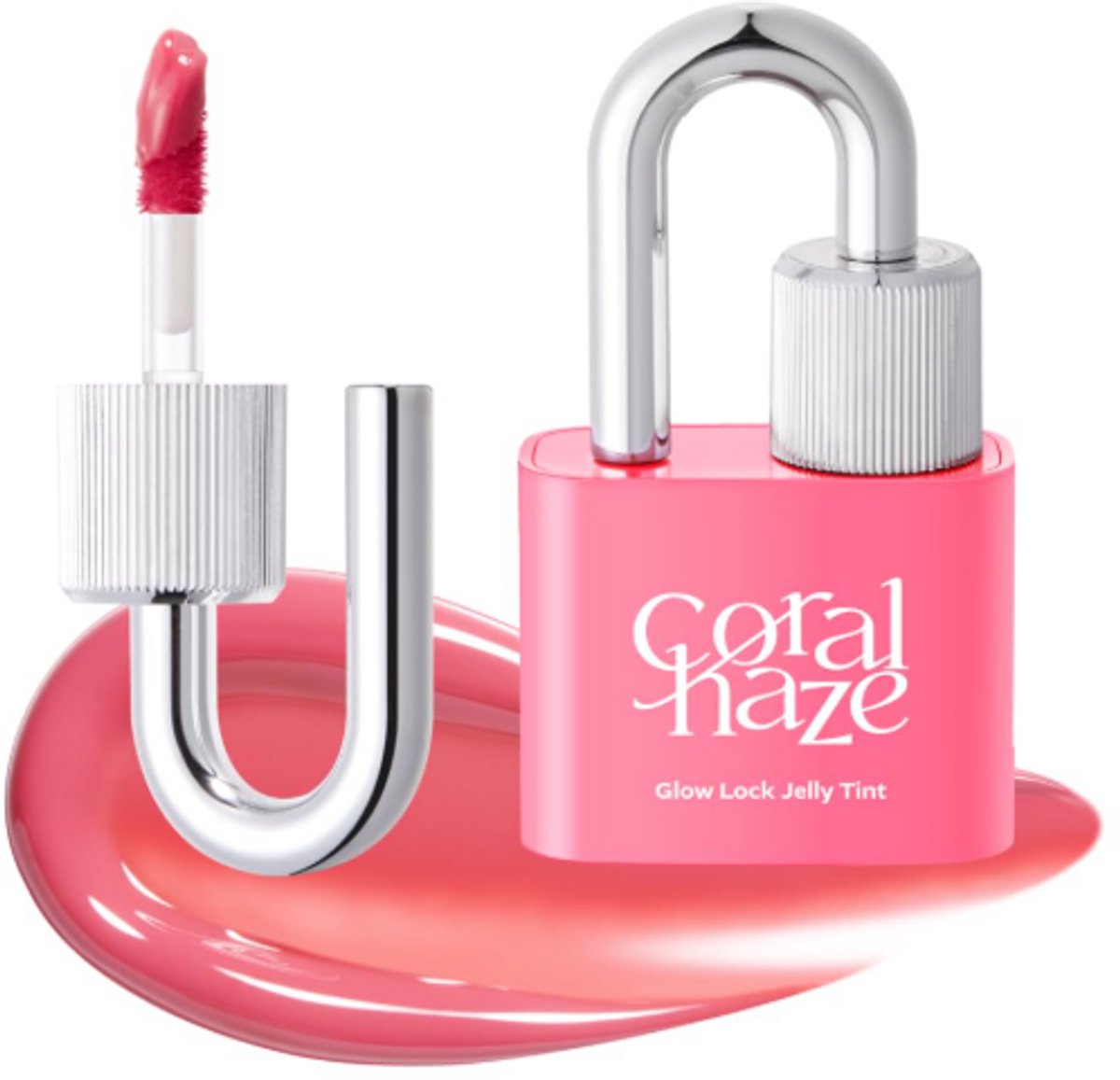 Coralhaze Glow Lock Jelly Tint - 102 Candy - Lipgloss - Korean Cosmetics