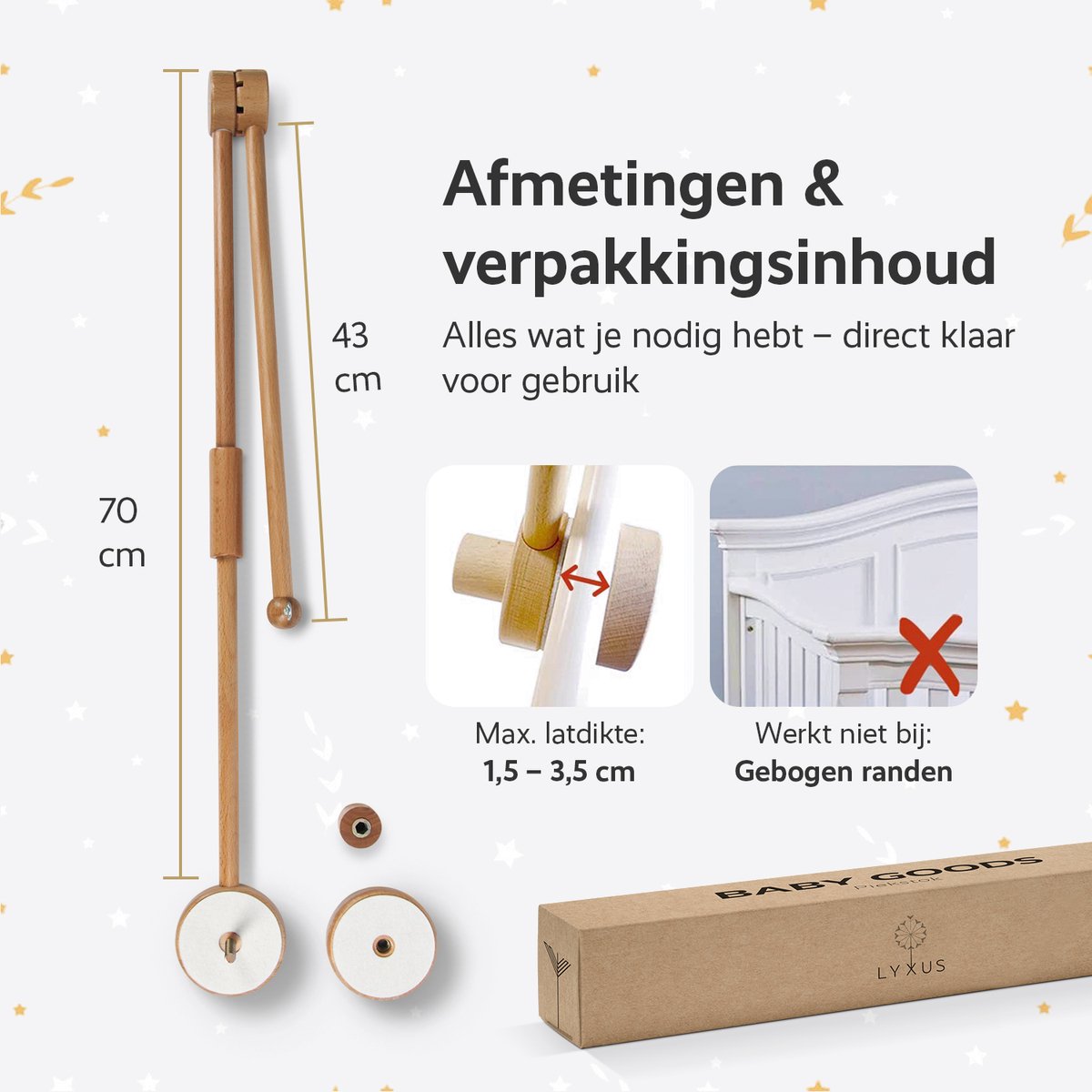 Klamboe baby collectie | babykamer klamboes - Baby's Only