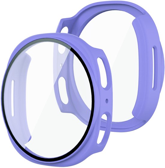Paarse screenprotector hoes voor Samsung Galaxy Watch 8 - 40mm.
