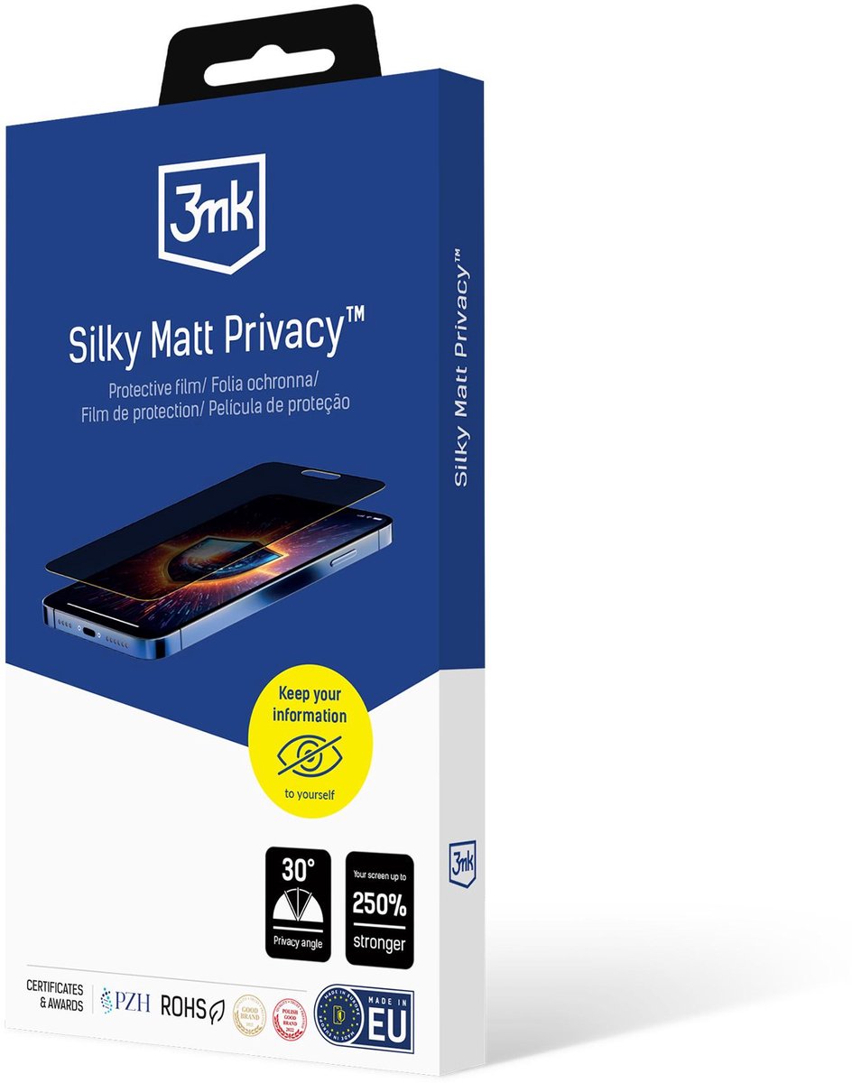 3Mk Beschermende Telefoonfolie Voor Doogee V Max Pro Silky Matt Privacy