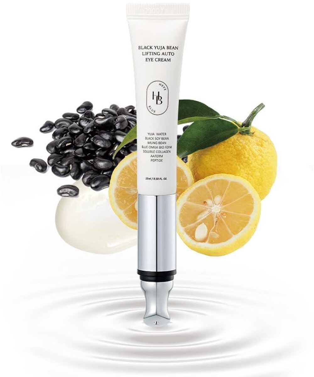 Heve Blue - Black Yuja Bean - Lifting Auto - Eye Cream - 15ml
