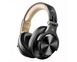 OneOdio Fusion A70 Zwart/Goud – Draadloze Over-Ear Koptelefoon – DJ & Studio – Hi-Res Audio