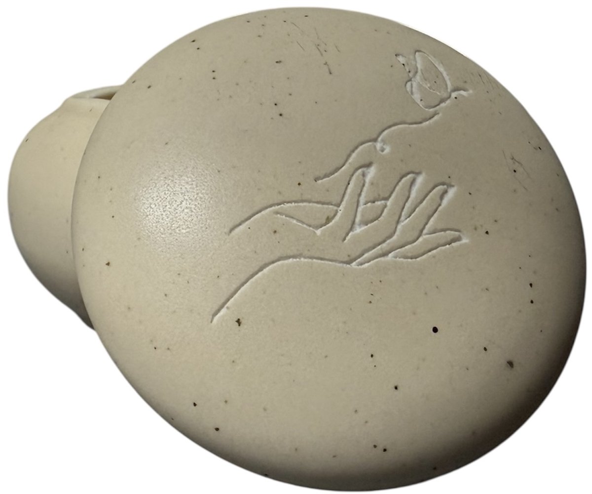 Urn voor as volwassen - 95ml - Urn - Mini urnen voor mensen - Mini urn hart - Mini urn mens - Mini urn vlinder - Mini-urnen - Mini urne - Kleine urne voor as mens - Urn voor as mens hart - Mini urn waxinelichthouder - Urntjes klein