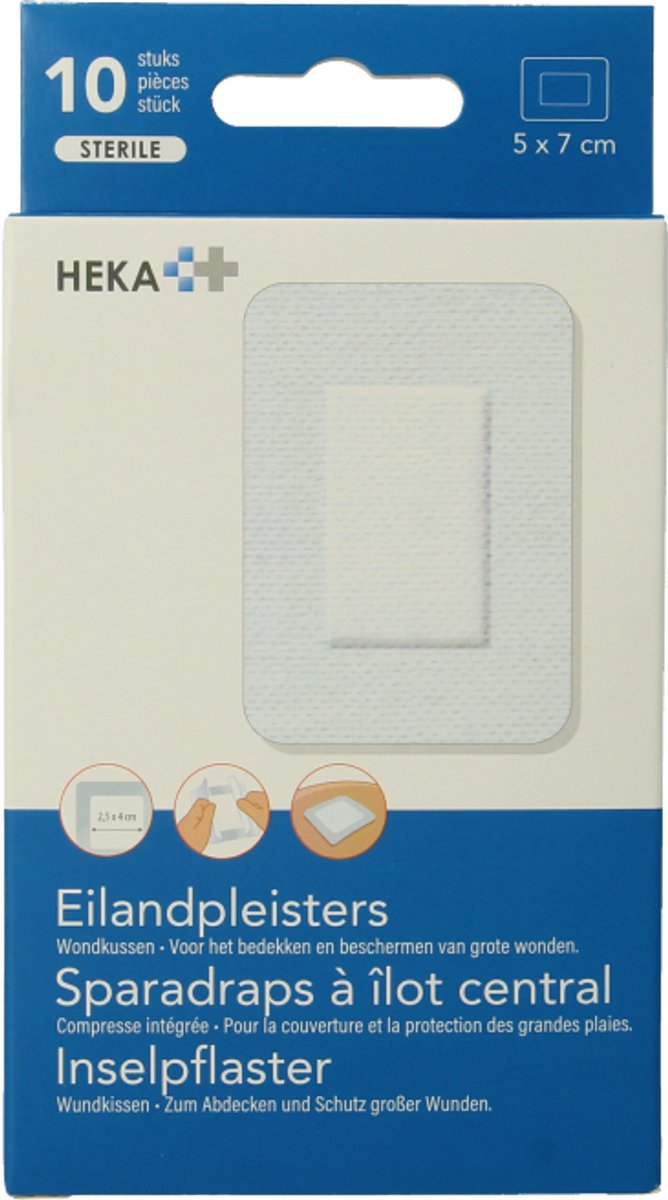 Goedkoopste Hekaplast Border 5cm x 7cm 10 Stuks