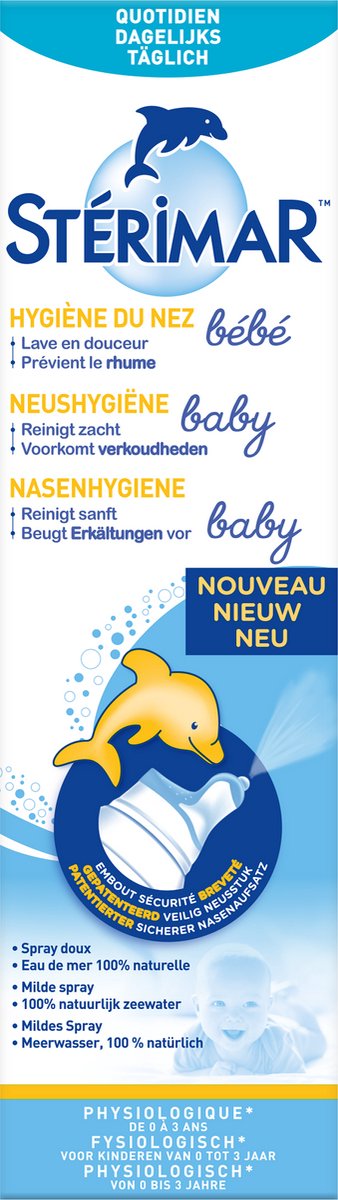 Goedkoopste Sterimar Baby Neusspray Zeewater 100ml