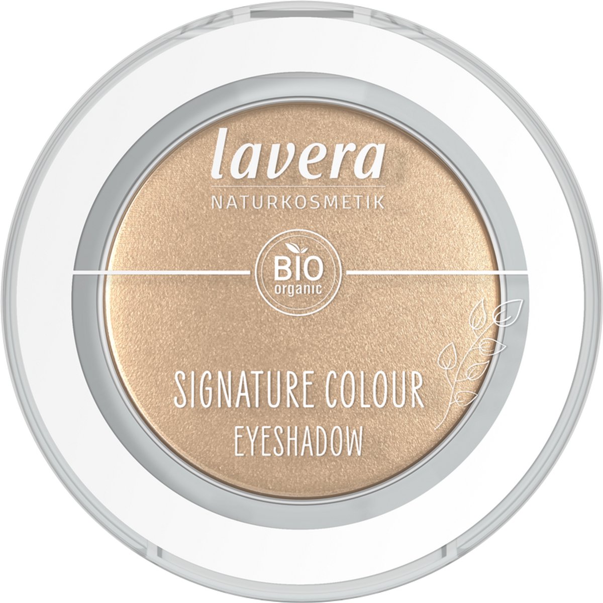 Lavera Signature colour eyeshadow dazzling gold 08 bio 1 Stuks