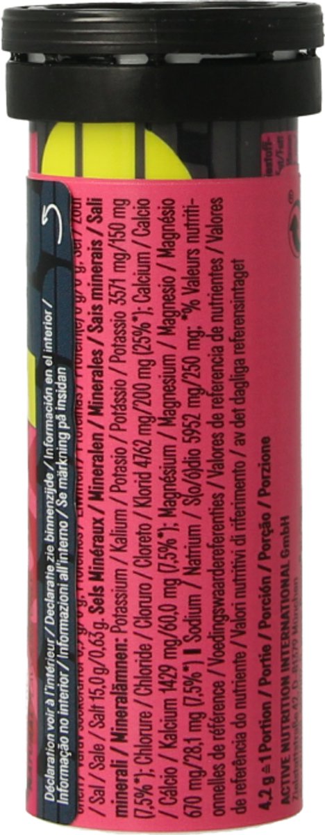 PowerBar Electrolyte Tabs Raspberry Pomegranate - 10 stuks — afbeelding 4