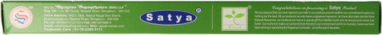 Satya - Nag Champa - Patchouli Incense - wierook stokjes - los pakje van 15 gram van Merkloos — afbeelding 5