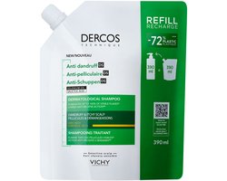 Vichy Dercos Anti-Roos DS Shampoo Navulling - Voor Droog Haar - Seleniumdisulfide en Salicylzuur - 390ml