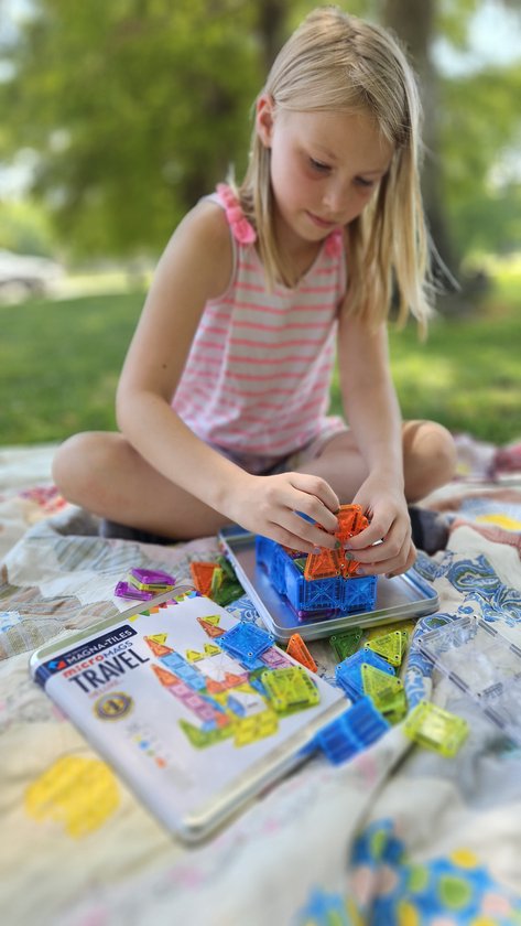 Magna-Tiles | Travel Set Deluxe 55 Stuks Set