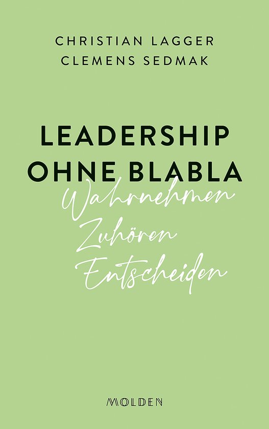 Leadership ohne Blabla - cover