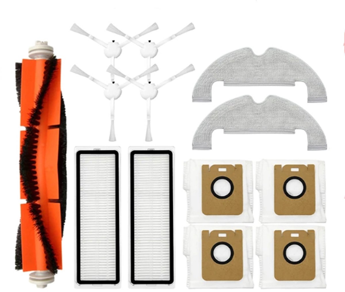 Accessoires Geschikt voor Dreame Bot D10 Plus/RLS3D/Z10 Pro/L10 Plus 13 onderdelen
