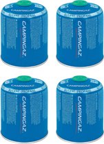 Campingaz CV470 Plus cartridge - 4 stuks - kliksysteem - 450 gram butaan / propaan - gas