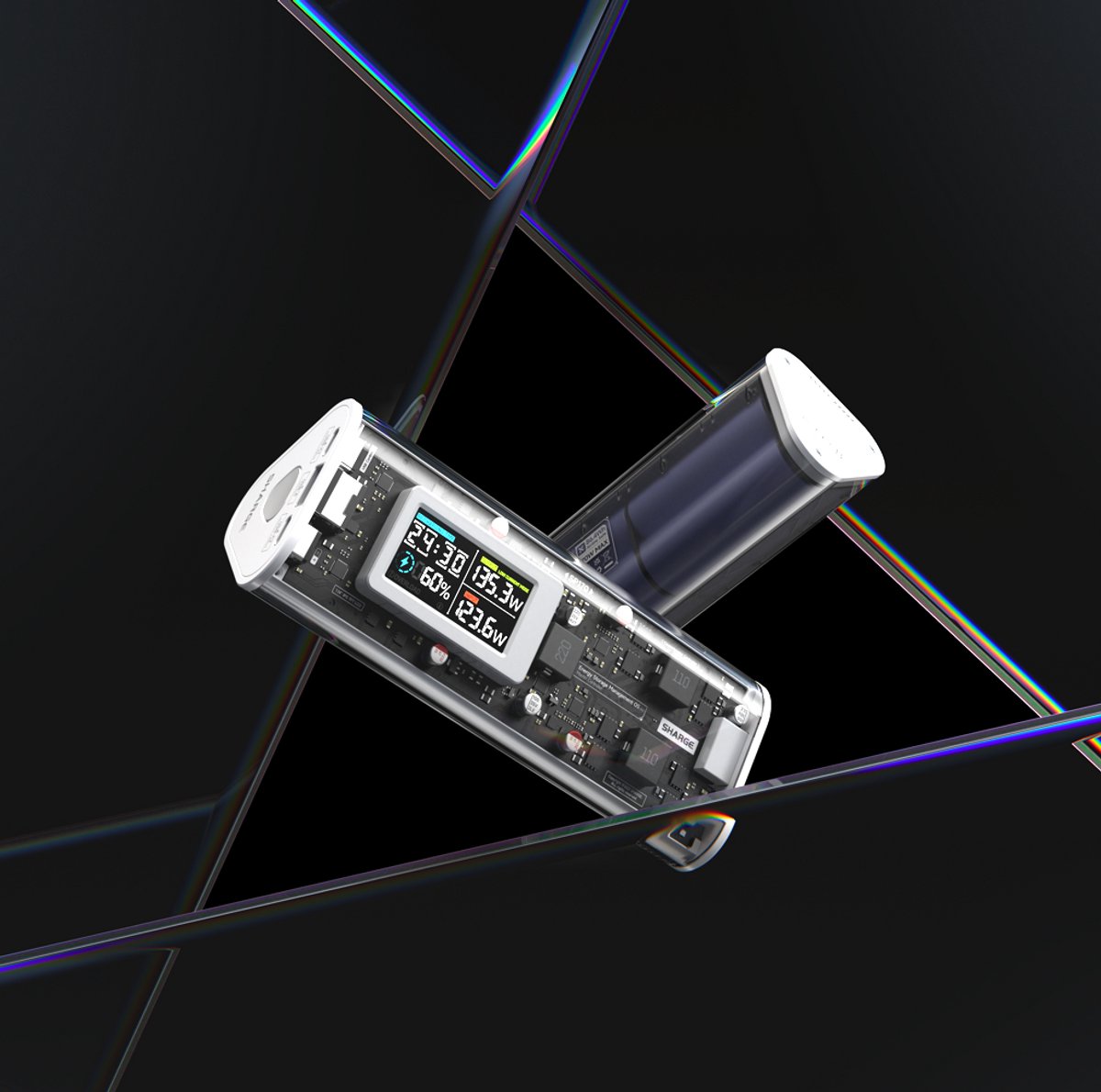 SHARGE EK 170 Powerbank 24000 mAh 140 W PD 3.1 with Screen