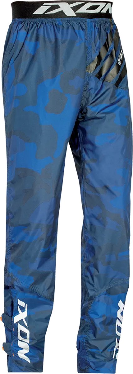 Regenbroek IXON Stripe Camo blauw / oranje maat M