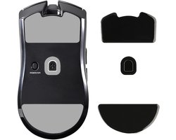 kwmobile muis voeten sticker geschikt voor Razer Viper V3 Pro - Computermuis glijder - Stickers in zwart