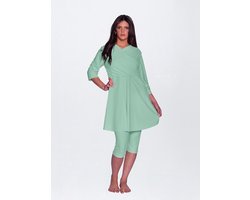 MYKINY BRAND - Semi Burkini Ranya - Mint groen - Maat M - Badpak