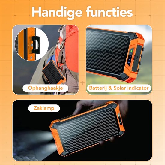 Amazon: FEEL VOX 26800 mAh Solar Powerbank mit Coupon für nur 19,99
