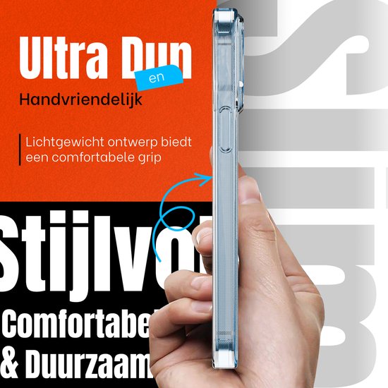 Coque My Case® pour iPhone 14 Pro Max, coque transparente résistante aux chocs